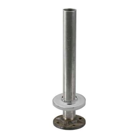 Lavi Industries Lavi Industries, Steel Flange and Steel Insert, for 2" Tubing, w/Polished Stainless Steel Canopy 40-B/2